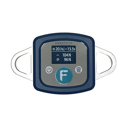 EasyForce® Performance Digital Dynamometer | Peak Force Capacity 300 Kg (2942 N) | for Strength Coaches, Physiotherapists, and Trainers | Accurate, Simple, and Swift Data Access