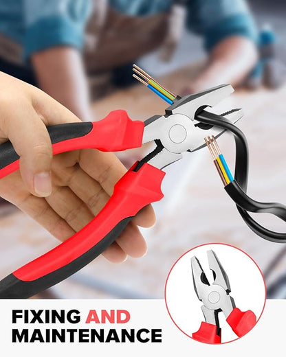 24pcs Home DIY Tool Kit for Household, Office & Garage - General Repair Small Hand Tool Set with Storage Case