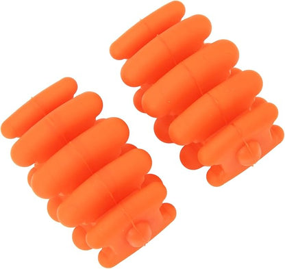 FOSA Archery Bow Limbs Stabilizer, Silicone, Universal Vibration Dampener, for (Orange)