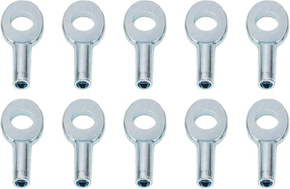 10 Pcs Gym Pulley Machine Cable Eyelet Terminal Interface Port, Gym Machine Accessories For 5Mm/6mm Cable Ball Stopper Interface Port Components For Various Equipment Cables(5mm)