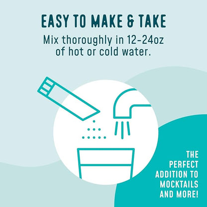 FlavCity Lemon Lime Electrolytes Powder Packets - 28 Hydration Packets - No Added Sugar - Hydration Powder with Real Fruit & Unrefined Sea Salt - Keto & Gluten-Free (28 Stick Packs)