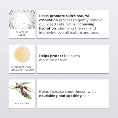 Glytone Exfoliating Body Lotion for Dry Skin, 17.5% PFAV Glycolic Acid Moisturizing Lotion, Reduce Keratosis Pilaris Bump, Fragrance Free Body Exfoliant, Revitalizing skin moisturizer, 8.4 Fl.Oz