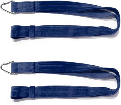 6.6ft 2m Aerial Loops Aerial Straps Ropes Aerial Acrobatics Body Loop Trapeze Circus Apparatuses Equipment Yoga Straps 1 pairs