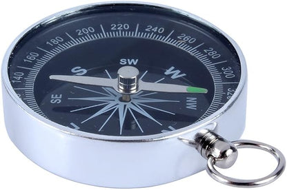 10pcs Compass Aluminum Edge Pocket Size Waterproof Compass