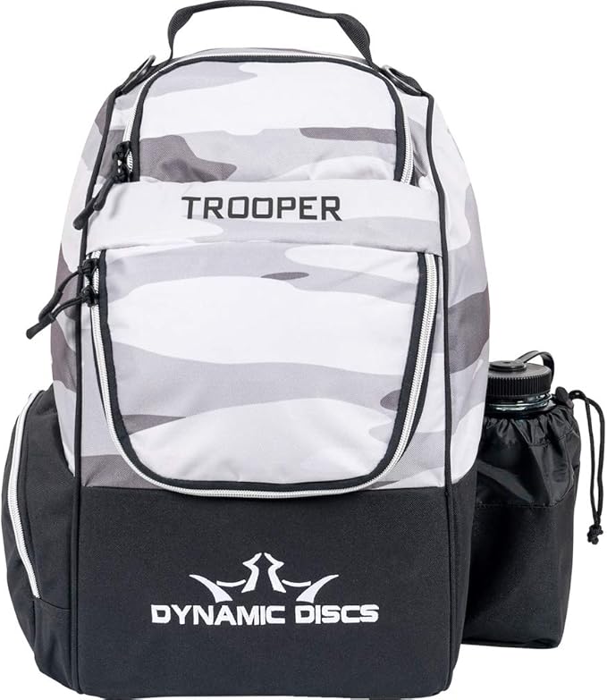 Dynamic Discs Trooper Disc Golf Bag | Large Frisbee Bags with 18+ Discs Capacity | Lightweight & Durable Backpack | Great Gifts or Disc Golf Accessories for Men | Ideal for Beginners & Pro Players