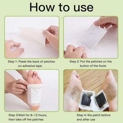 20 PCS Foot Patch,Natural Wormwood Foot Patch,Foot Pad for Foot Care