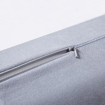 NGT new guide steps Yoga Bolster Pillow for Meditation and Support - Rectangular Yoga Cushion Foam Wedges Washable Suede Pillowcase for Men and Women with Carry Handles.…