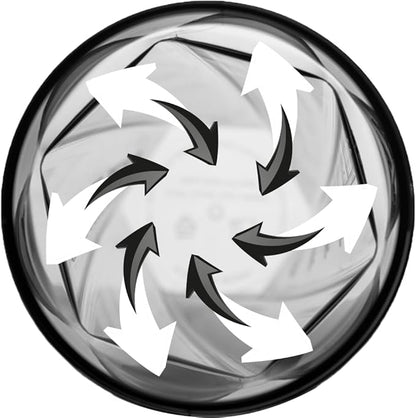 HELIMIX 1.5 Vortex Blender Shaker Bottle Holds Upto 20oz | No Blending Ball or Whisk | USA Made | Portable Pre Workout Whey Protein Drink Shaker Cup | Mixes Cocktails Smoothies Shakes | Top Rack Safe