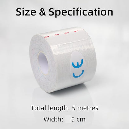 PRIOR FITNESS Premium Lyra Hoop Tape, Aerial Lyra Hoop Anti Skid Tape, 16.4ft/5m Aerial Hoop Lyra Tape Non-Slip Grip Tapes Yoga Rig Tape for Exercises Gymnastics Acrobatics Kinesiology