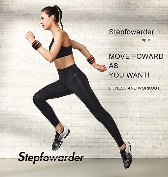 1-4 Lbs Ankle Weights Pair Set with Adjustable