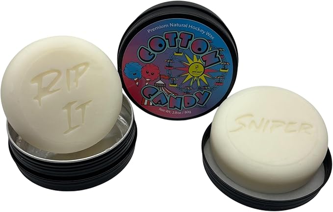 Hockey Wax Premium Natural Hockey Stick Wax – Protect Hockey Tape Provide Perfect Tacky Grip for Hockey Stick Tape Protect Hockey Stick Blade from Water Ice and Snow