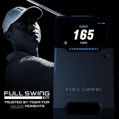 Full Swing KIT Golf Launch Monitor and Simulator GSPro Software with GPS Course Overview