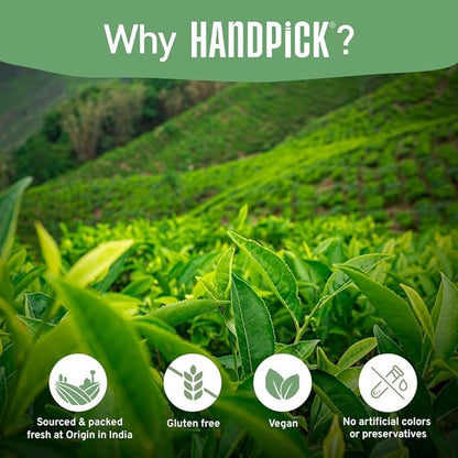 HANDPICK, Irish Breakfast Black Tea Bags (100 Count) Gluten-Free, Non-GMO | Strong, Robust & Bold Flavor | Round Eco-Conscious Tea Bags