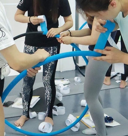 PRIOR FITNESS Premium Lyra Hoop Tape, Aerial Lyra Hoop Anti Skid Tape, 16.4ft/5m Aerial Hoop Lyra Tape Non-Slip Grip Tapes Yoga Rig Tape for Exercises Gymnastics Acrobatics Kinesiology