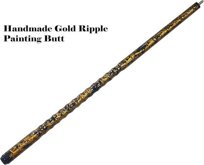 58" Pool Cue Stick,13mm 2-Piece Maple Hardwood Ergonomic Design Billiard Cues Kit,19/20/21oz