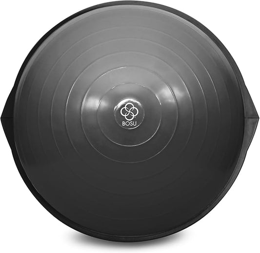 Bosu Pro Multi Functional Home Gym Full Body Balance Strength Trainer Ball Equipment with Guided Workouts and Pump