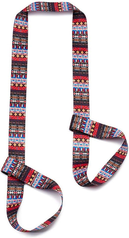 ZOOEASS Yoga Mat Strap, Adjustable Durable Yoga Mat Carrier & Stretching Strap, Multiple Color Choices