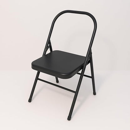 Yogikuti Yoga Chair(Standard) Backless/Folding Chair for Restorative & Iyengar Yoga Practie, Meditation/Fitness