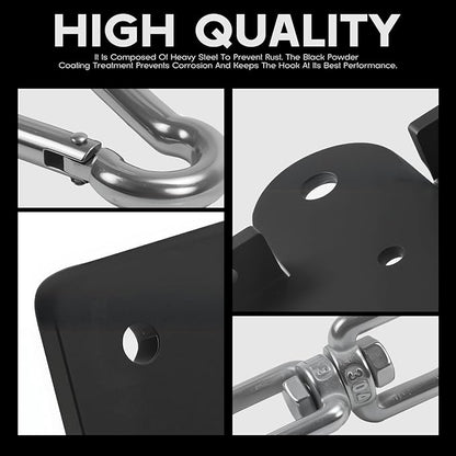 Heavy Bag Hanger,Boxing Bag Hanger,Punching Bag Hanger,360° Rotation Wall Ceiling Mount Wood Beam Hook