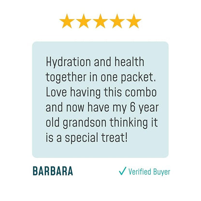 FlavCity Fruit Punch Electrolytes Powder Packets - 28 Hydration Packets - No Added Sugar - Hydration Powder with Real Fruit & Unrefined Sea Salt - Keto & Gluten-Free (28 Stick Packs)