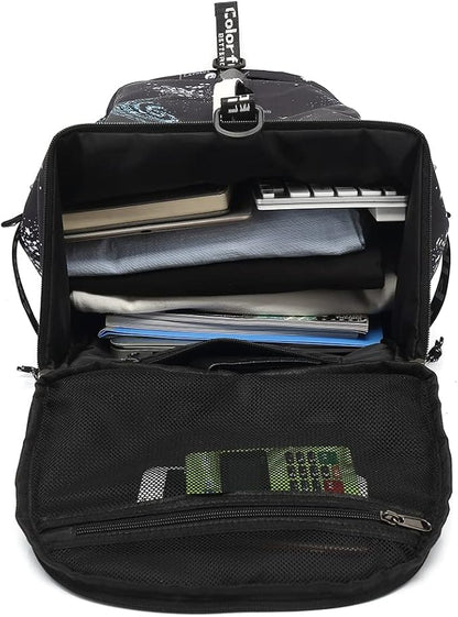 Kalesi Cool Gym Duffle Bag Backpack 4-Way Waterproof with Shoes Compartment for travel Sport Hiking laptop Lightweight