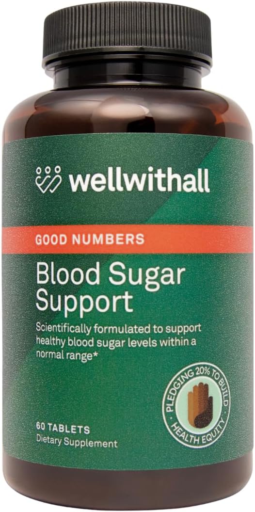 Glucose Metabolism & Wellness Supplement with Berberine | Supports Energy Balance & Healthy Weight | Natural Metabolic Health Formula – 60 Tablets