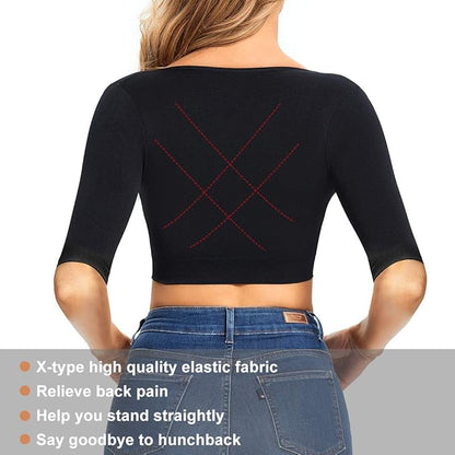 JOYSHAPER Upper Arm Shapers for Women Compression Sleeves Shapewear Crop Top Slimming Arm Slimmer Vest