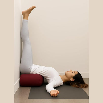 Rectangular Cotton Yoga Bolster, Yoga Pillow, Yoga Cushion, Yin yoga Bolster, Iyengar yoga bolster