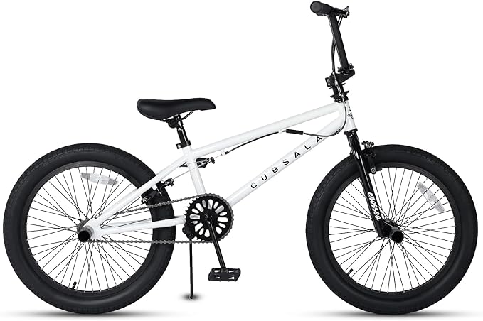 Freestyle BMX Bike, 18 20 Inch Kids Bicycle for 5-13 Years Old Kids and Beginner Level Rider, Multiple Colors
