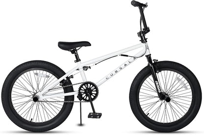 Freestyle BMX Bike, 18 20 Inch Kids Bicycle for 5-13 Years Old Kids and Beginner Level Rider, Multiple Colors