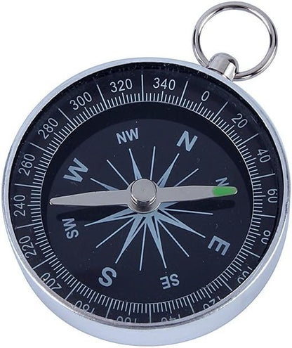 10pcs Compass Aluminum Edge Pocket Size Waterproof Compass