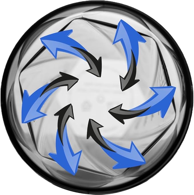 HELIMIX 2.0 Vortex Blender Shaker Bottle Holds upto 28oz | No Blending Ball or Whisk | USA Made | Portable Pre Workout Whey Protein Drink Shaker Cup | Mixes Cocktails Smoothies Shakes | Top Rack Safe