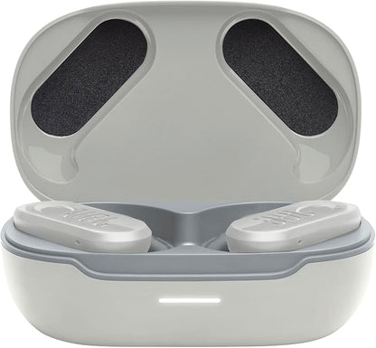 JBL Endurance Peak 3 - Dust and Water Proof (IP68) True Wireless Active Earbuds, Pure Bass Sound, Up to 50 Total Hours of Playback with Speed Charge, Ambient Aware & Talk Thru (White)
