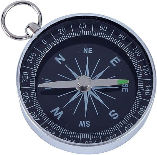 10pcs Compass Aluminum Edge Pocket Size Waterproof Compass