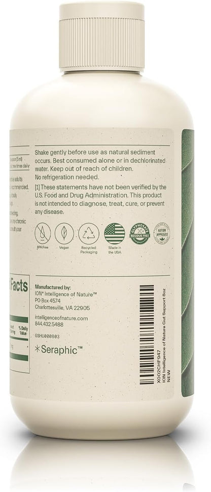 ION* Intelligence of Nature Gut Support Liquid | Promotes Digestive Wellness, Strengthens Immune Function, Alleviates Gluten Sensitivity, Enhances Mental Clarity | 2-Week Supply (8 oz.)