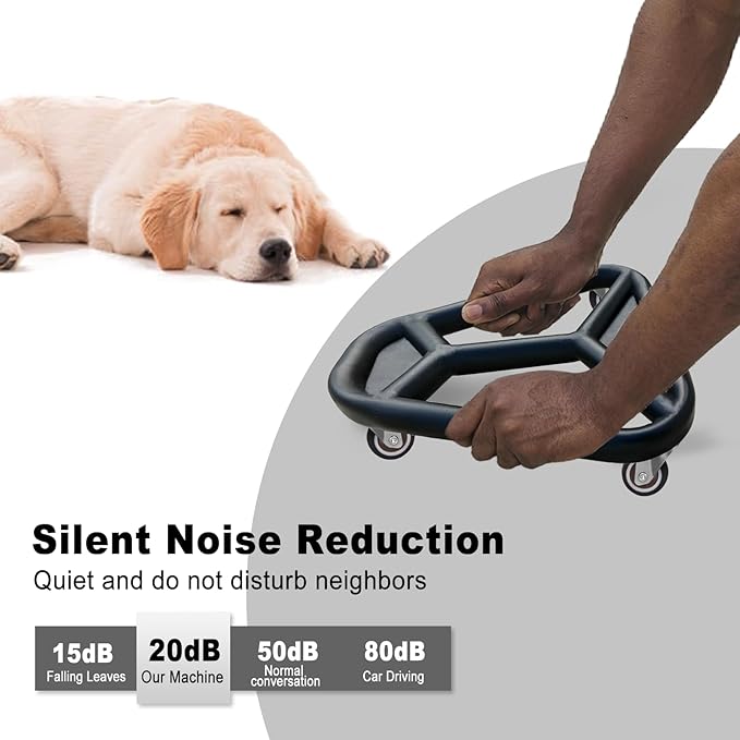 HOTWAVE Ab Roller Wheel for Core Workout – Extra-Wide Ab Exercise Equipment for Abs, Arms & Back – Stable & Quiet Fitness Roller for Home Gym Strength Training – Includes Knee Pad – For Men & Women