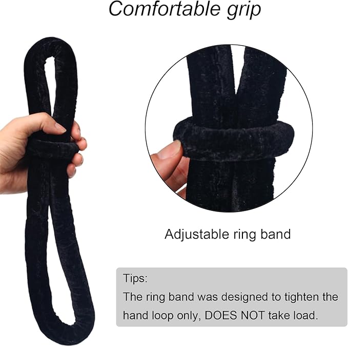 PRIOR FITNESS Lyra Aerial Hoop Hand Loop Strap noose for Yoga Aerial Acrobatics Strength Training