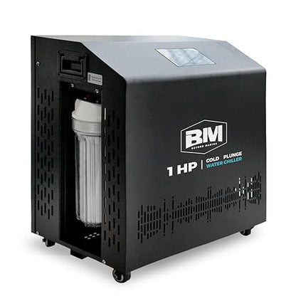1 HP Water Chiller for Ice Bath Tub, Hot & Cold Mode Machine with Ozone, Dual Filters, Fast Cooling for Recovery and Cold Plunge Therapy