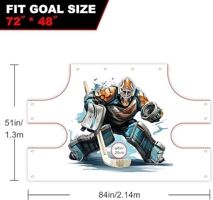 Hockey Shooting Target for Net - Hockey Net Goalie Target -Hockey Goal Targets for Practicing Shooting Accuracy - Hockey Training Equipment