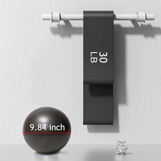 Pilates Set – Home Pilates Equipment for Women Kit with Magic Circle Pilates Ring and Ball Set, Resistance Bands & Massage Balls & Exercise Bands for Toning，Flexibility & Core Strength