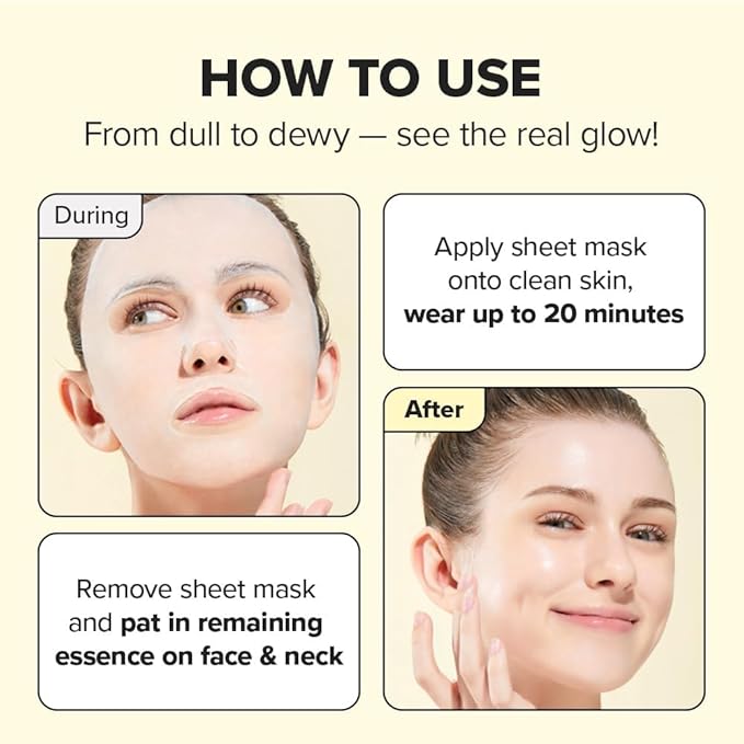 I DEW CARE Glass Skin Facial Sheet Mask Variety Pack - Let's Get Sheet Faced | 14 Days Facial Masks Set, Moisturizing Face Masks Skincare, Korean Face Mask, Hydrating Collagen Face Mask, 14 Count