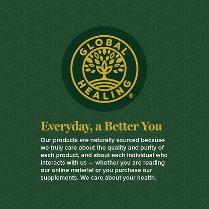 Global Healing Organic Vitamin E Liquid Drops 40 mg - Natural D-Alpha Tocopherol 15% α-tocopherol - Vegan Liquid Vitamin E Oil Oral Supplement for Skin - Low Dose Liposomal Vitamin (2 Oz)