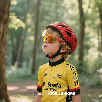 Kids Baseball Sunglasses for Boys Girls Youth Softball Cycling Sports Sunglasses UV400 Protection Age 5-12