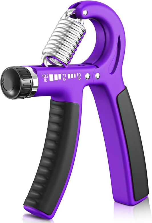 FitBeast Grip Strengthener Forearm Strengthener, Adjustable Hand Grip Strengthener for Strength Training & Rehabilitation, 10-132 lbs Resistance, Ideal for Athletes and Physical Therapy (1 Piece)