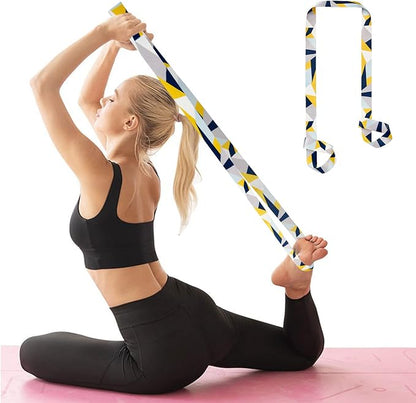 ZOOEASS Yoga Mat Strap, Adjustable Durable Yoga Mat Carrier & Stretching Strap, Multiple Color Choices