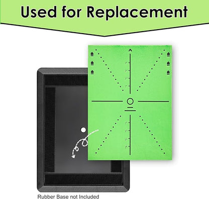 Golf Hitting Mat with Swing Path Tracer – Durable Golf Practice Mat for Indoor/Outdoor Use, Driving & Chipping Training – Golf Training Aid and Gift for Men & Women