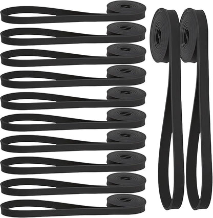 12-Pack Resistance Bands Set - Pull Up Assist, Strength Training & Physical Therapy for Home Gym | Exercise Loop Bands for Men & Women