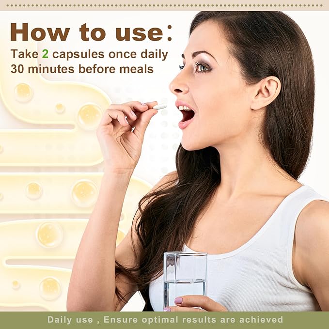 GLP-1 Hunger & Metabolism Support Supplement|Formulated to Support GLP-1 Naturally|Probiotic and Prebiotic(60 Capsule | 30 Day Supply)