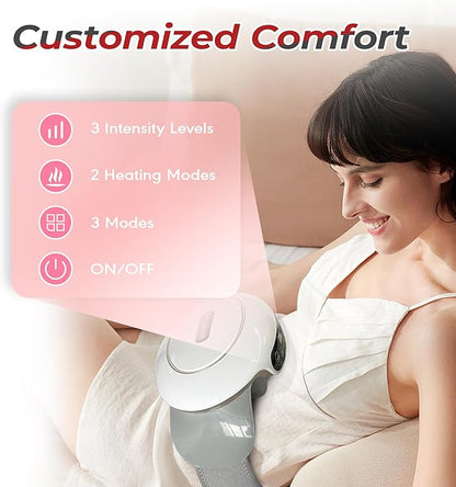 Electric Abdominal Massager, Stomach Massager for Digestion, Belly Cellulite Massage for Flattening Belly,Relieves Discomfort Caused by Bloating, Constipation,Stomach Pain, Gifts for Mom