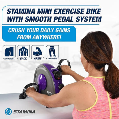 Stamina Exercise Bike with Smooth Pedal System
